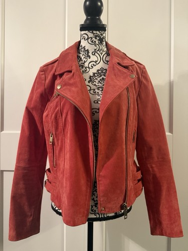 Mango lederjacke biker stil - im,