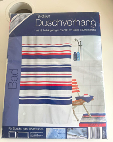 Textiler duschvorhang - textiler,