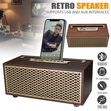 Musikbox Retro Holz Optik
