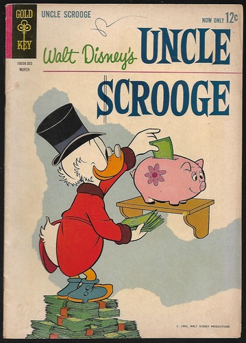 Gold key walt disney uncle - key,
