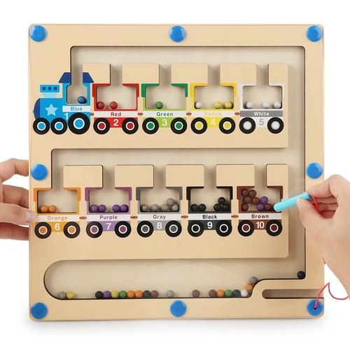Magnetisches labyrinth mit - magnetisches,