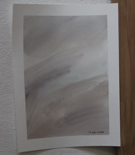 Original aquarell bild - aquarell,