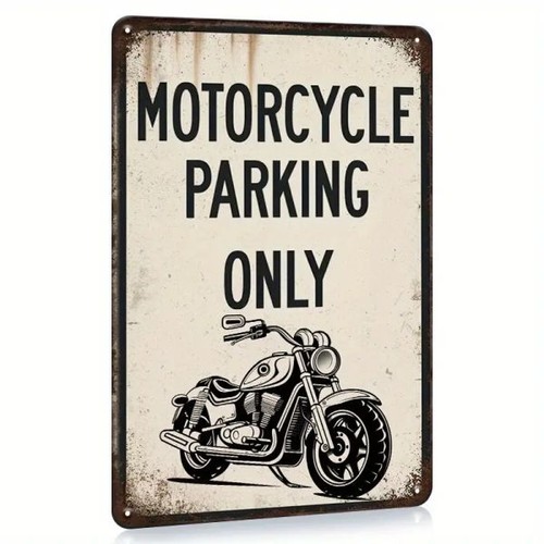 Blechschild motorrad - blechschild,
