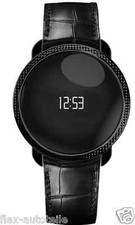 Smartwatch Armband Funk Uhr Bluetooth Phone Schwarz Leder für IPhone 4, 5, 6 