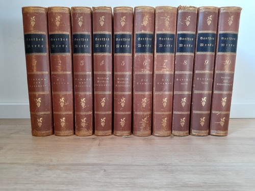 Goethe werke komplett - goethe, 10