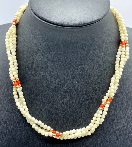 Vintage collier perlmutt - vintage,