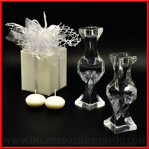 Kerzenhalter glas hohe - kerzenhalter,