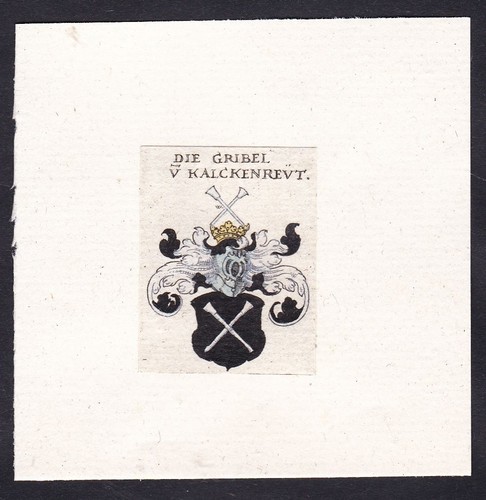 Griebel von kalckreuth wappen - von,