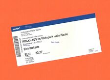 altes Konzert-Ticket: ROCKHAUS
