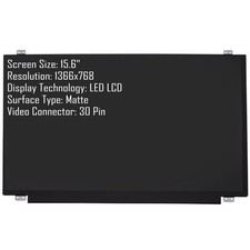 Neu 15,6" LED LCD Bildschirm