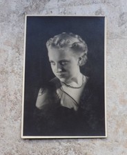 Tolles altes Foto Frau Mode