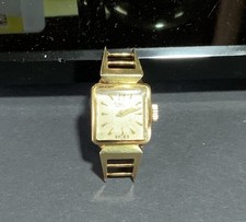 Dugena Precision Damenuhr 585 Gold 60er Jahre