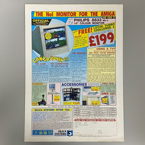 Amiga atari philips 8833 - amiga,