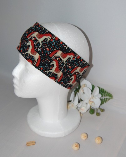Stirnband handmade pferd - stirnband,