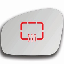 Spiegelglas Links Beheizbar