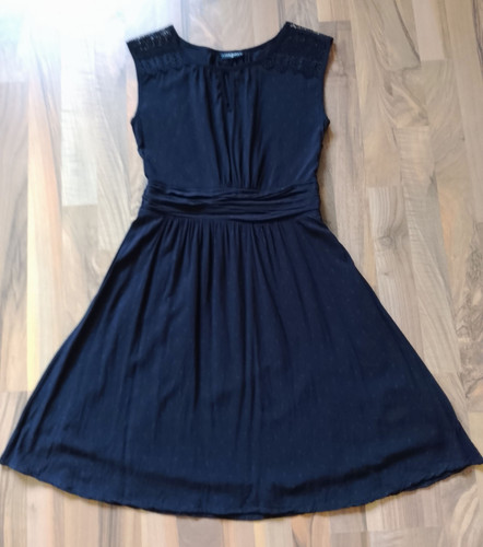 Leichtes schwarzes minikleid - schwarzes,