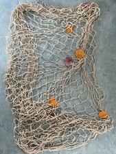 Fischernetz Mit Muscheln, Maritime Deko