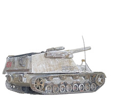 1:87 Minitank + Artitec Panzerhaubitze 15 cm ,Militär, Wehrmacht, WWII Epoche II