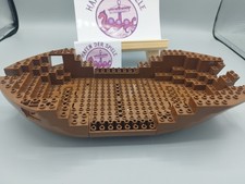 LEGO Piraten Schiff Boot Braun