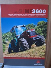 Massey Ferguson 3600   Prospekt Traktor Schlepper
