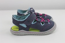 Neue Ricosta Pepino Sandalen Gr. 24 Weite M barefoot blau Schuhe für Mädchen