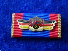 (A34-14) Rheinland Pfalz Bandspange Feuerwehr Leistungsspange gold