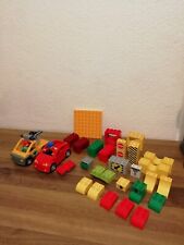 Lego Duplo Cabrio Fahrzeug, Pannenhilfe + Bausteine (Angebotspaket) 35 Teile