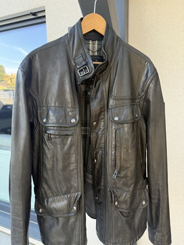 Belstaff herren lederjacke - herren, gr