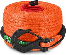 3/8" x 100ft Synthetic Winch