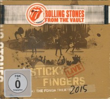 ROLLING STONES-CD+DVD-DIGIPAK- FROM THE VAULT-STICKY FINGERS LIVE 2015- NEUWERTI