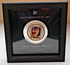 COOK ISLANDS: 20 Dollars 2012: RENOIR DIE SCHLAFENDE - MASTERPIECES OF ART, C28