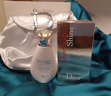 Christian DIORAddict SHINE Original RARITÄT 50 ml EdT/30 ml Bodylot Inkl Tasche