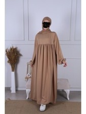 Abaya Kleid in verschiedenen Farben Islamisches Kleid ideal für Hijab Kopftuch