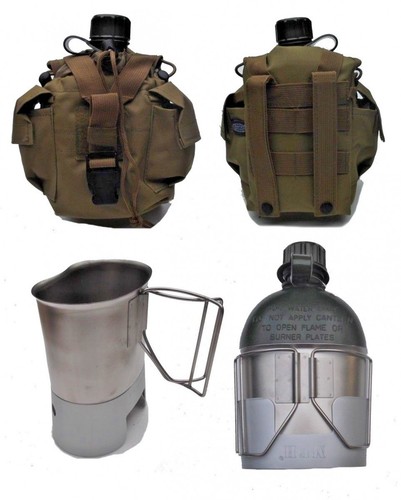 Feldflasche mit army - feldflasche,