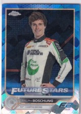 Topps 2022 Chrome Formula 1 No. 90 Ralph Boschung Sapphire