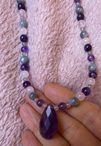Kette neclace edelstein - kette,