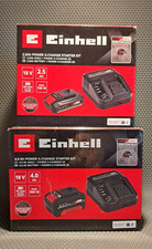 ⭐ Einhell Starter Kit ⭐ 18V 2,5Ah/4.0Ah ⭐ NUR Ladegeräte‼️KEINE Akku ⭐ Neuware ⭐