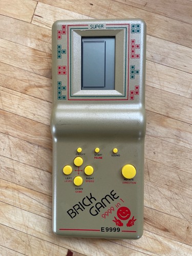Vintage brick game - game, in
