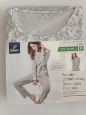 Tchibo: Wende-Schlafanzug, mit BIO-Baumwolle und Elasthan, Gr. 40/42, neu/ovp