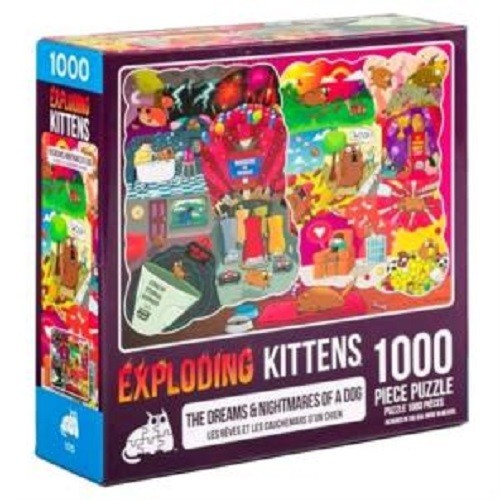 Exploding kittens jigsaw - kittens,