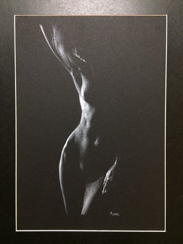 Originale aktzeichnung nude - originale,