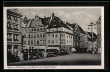 Torgau, Marktplatz mit Blick