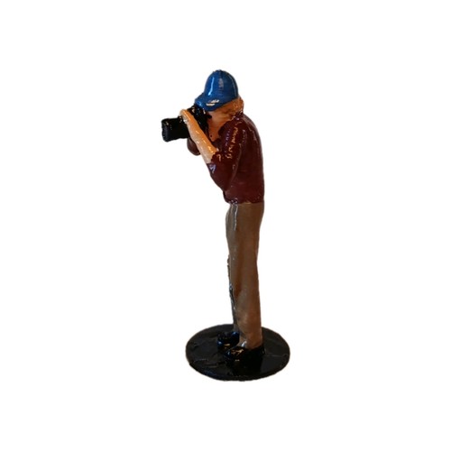 Figur fotograf mit - fuß, 1:32