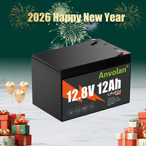 12v 12ah lifepo4 batterie - 12v,