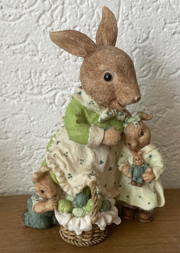 Ostern osterhasen frau mit - frau,