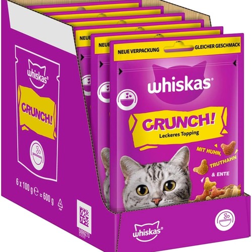 Whiskas crunch katzensnacks - crunch,