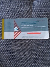 KLM Flugticket  / Flugschein