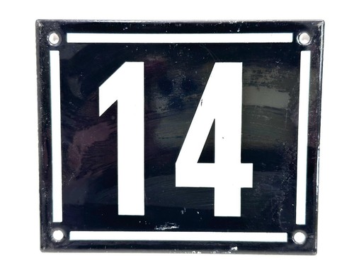 Altes emaille schild - altes,