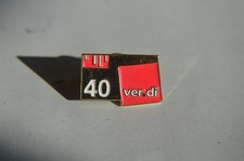 Anstecknadel 40 Jahre Ver.di