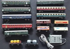 LIMA H0 Konvolut 14 Wagen + Trafo gebraucht